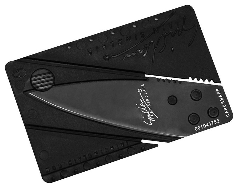 фото Туристический нож другие подарки cardsharp 01-00002448