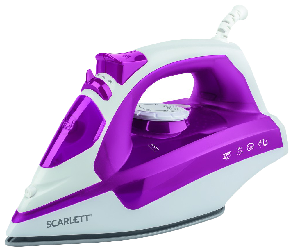 фото Утюг scarlett sc-si30k25 white/pink/grey