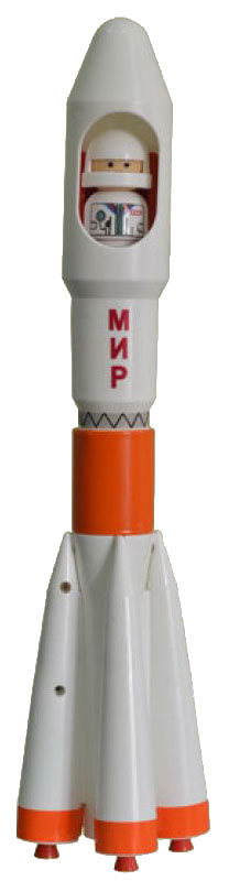 Купить Ракета Мир (Детский сад) 7, 5х7, 5х39, 5 см С-188-Ф ПК Форма,