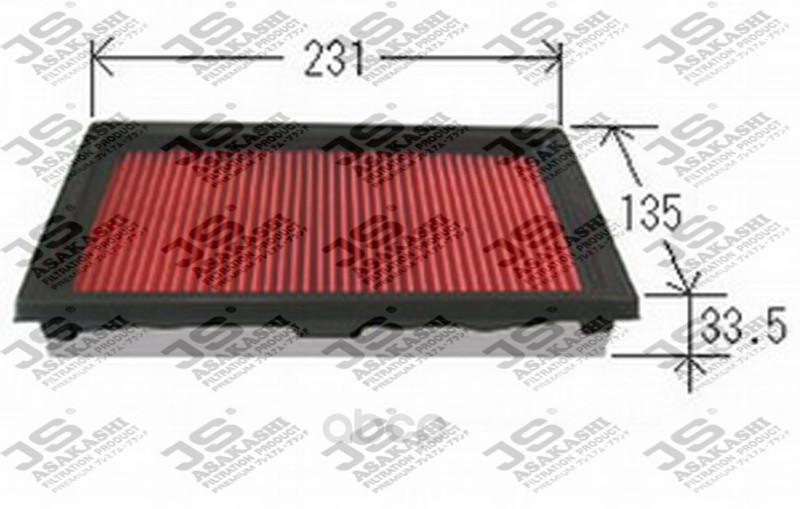 фото Фильтр воздушный двигателя js asakashi a2011