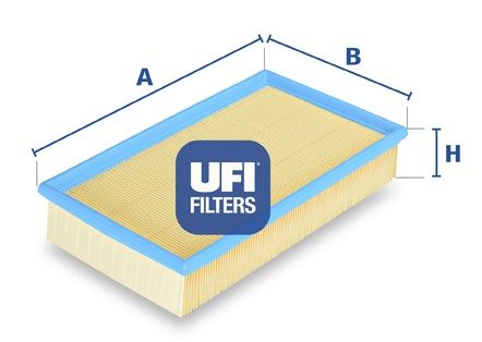 фото Фильтр воздушный двигателя ufi 30.946.00