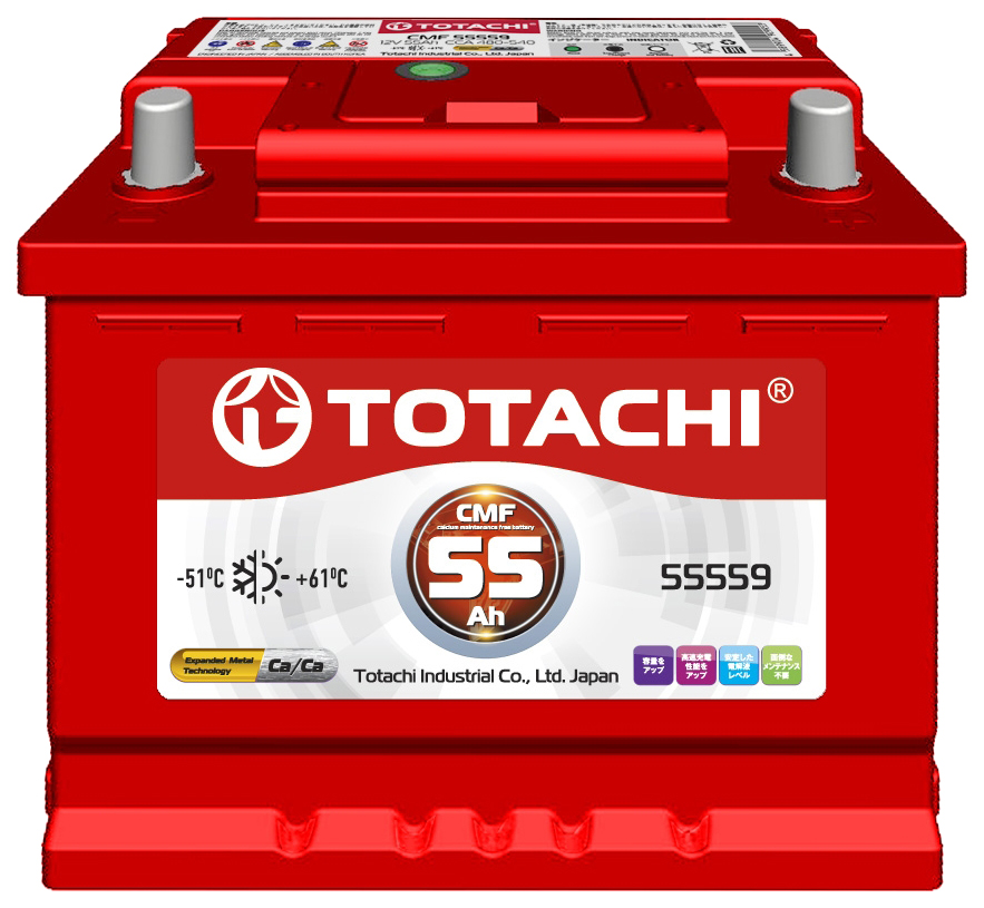 Аккумулятор TOTACHI KOR CMF 55559 55 L