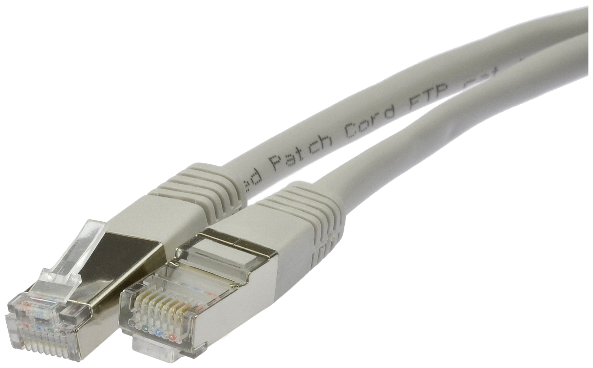 фото Кабель nobrand rj45-rj45, m-m 7,5м grey