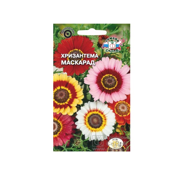 

Семена хризантема СеДеК Маскарад смесь 111657 1 уп.