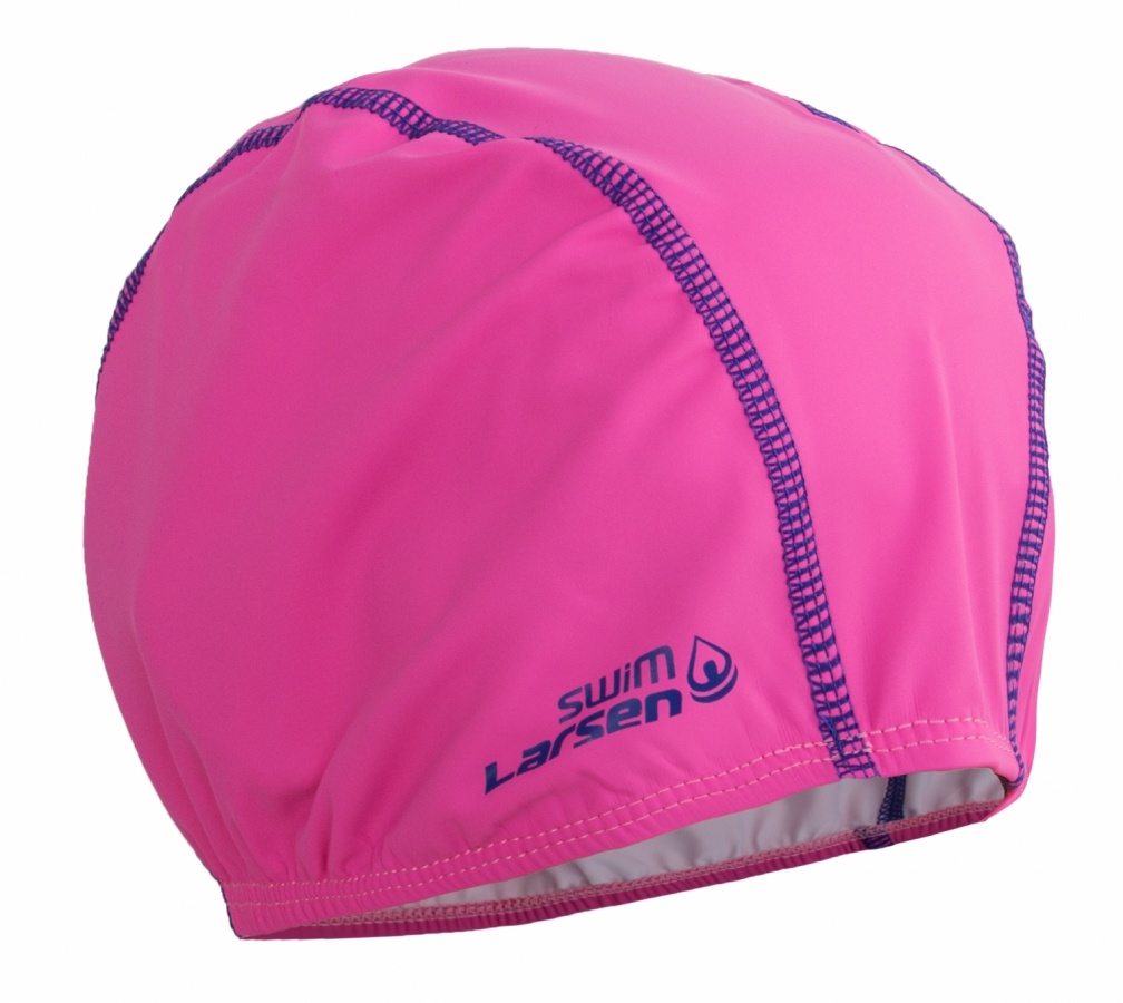 Шапочка для плавания Larsen 3059 pink/blue