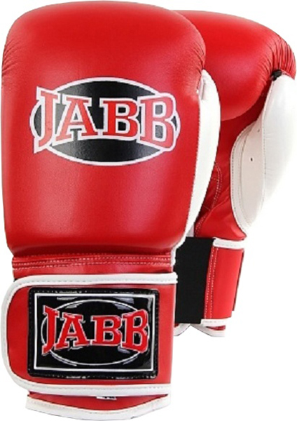 Боксерские перчатки Jabb JE-4056 красные, 10 унций