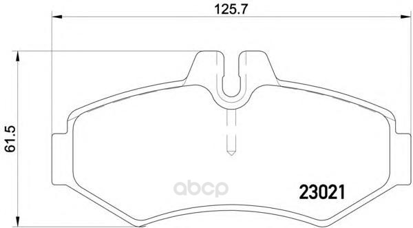 

Колодки тормозные дисковые, комплект Hella 8DB355008-651