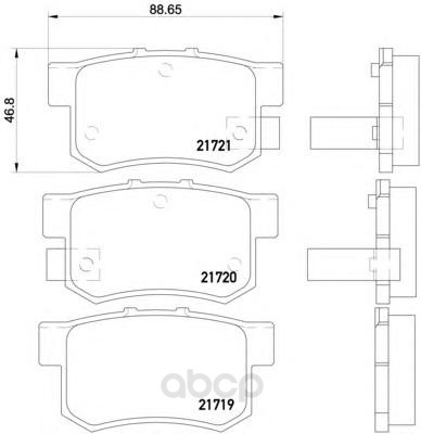

Тормозные колодки HELLA PAGID/BEHR дисковые 8DB355016451