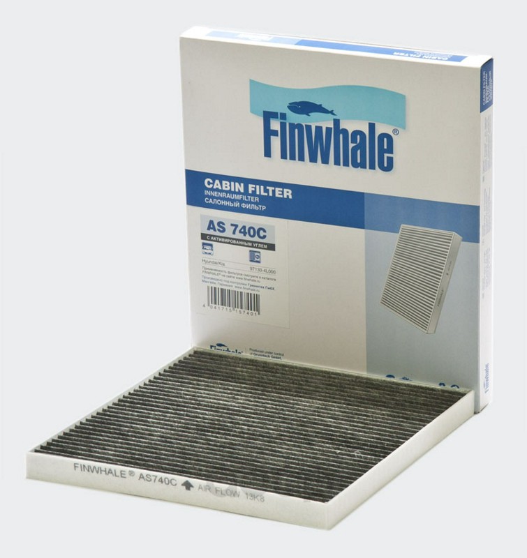 

Фильтр воздушный салона Finwhale AS740C