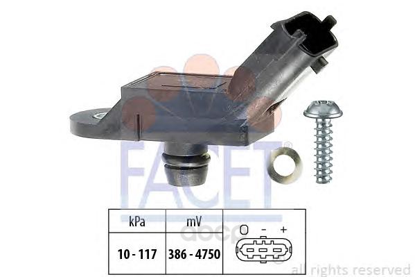 

Датчик давления воздуха Fiat Doblo, Grande Punto, Idea, Linea, Lancia Musa Facet 103133
