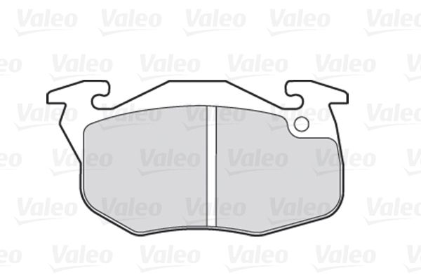 

Тормозные колодки Valeo дисковые 301081