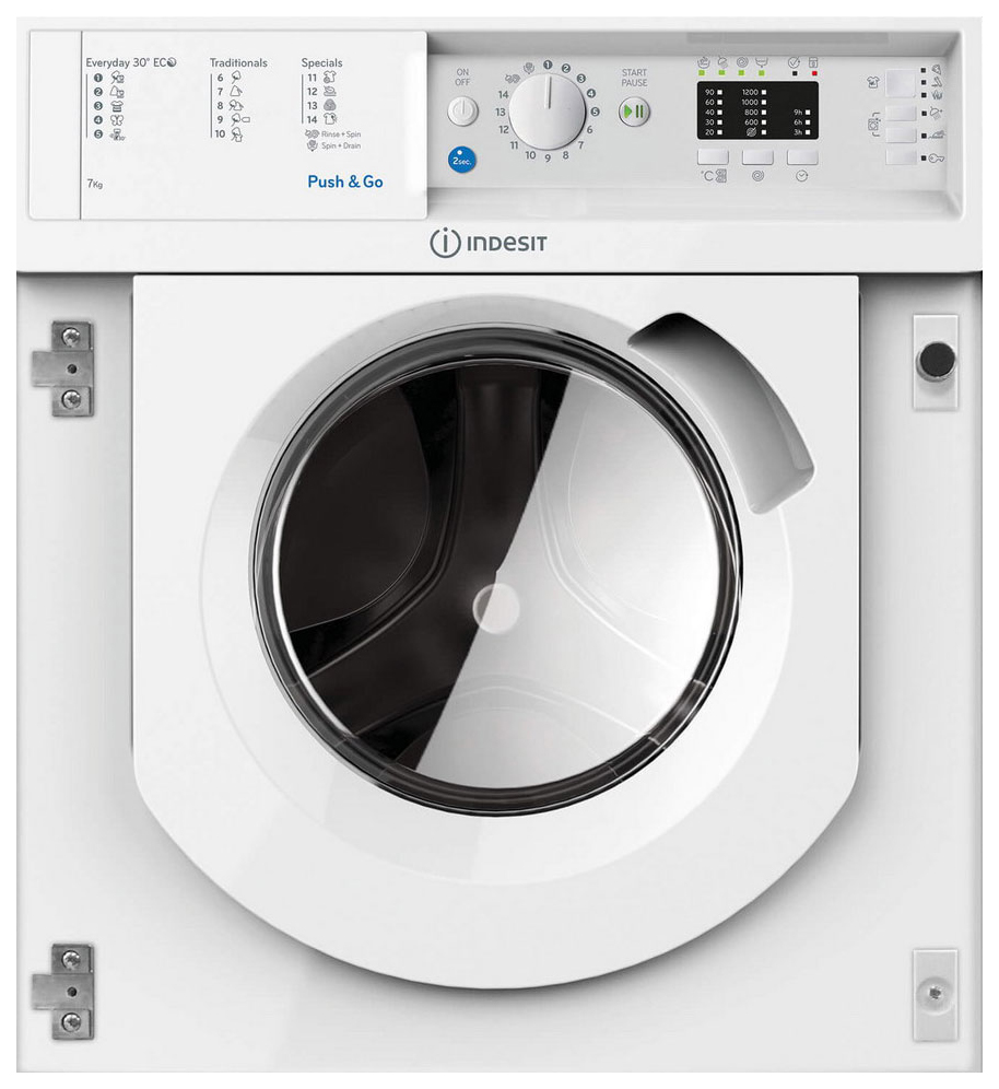 Стиральная машина Indesit BI WMIL 71252 EU посудомоечная машина indesit dfs 1a59 класс а 10 комплектов 5 программ белая