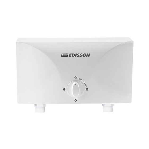 фото Водонагреватель проточный edisson viva 6500 white