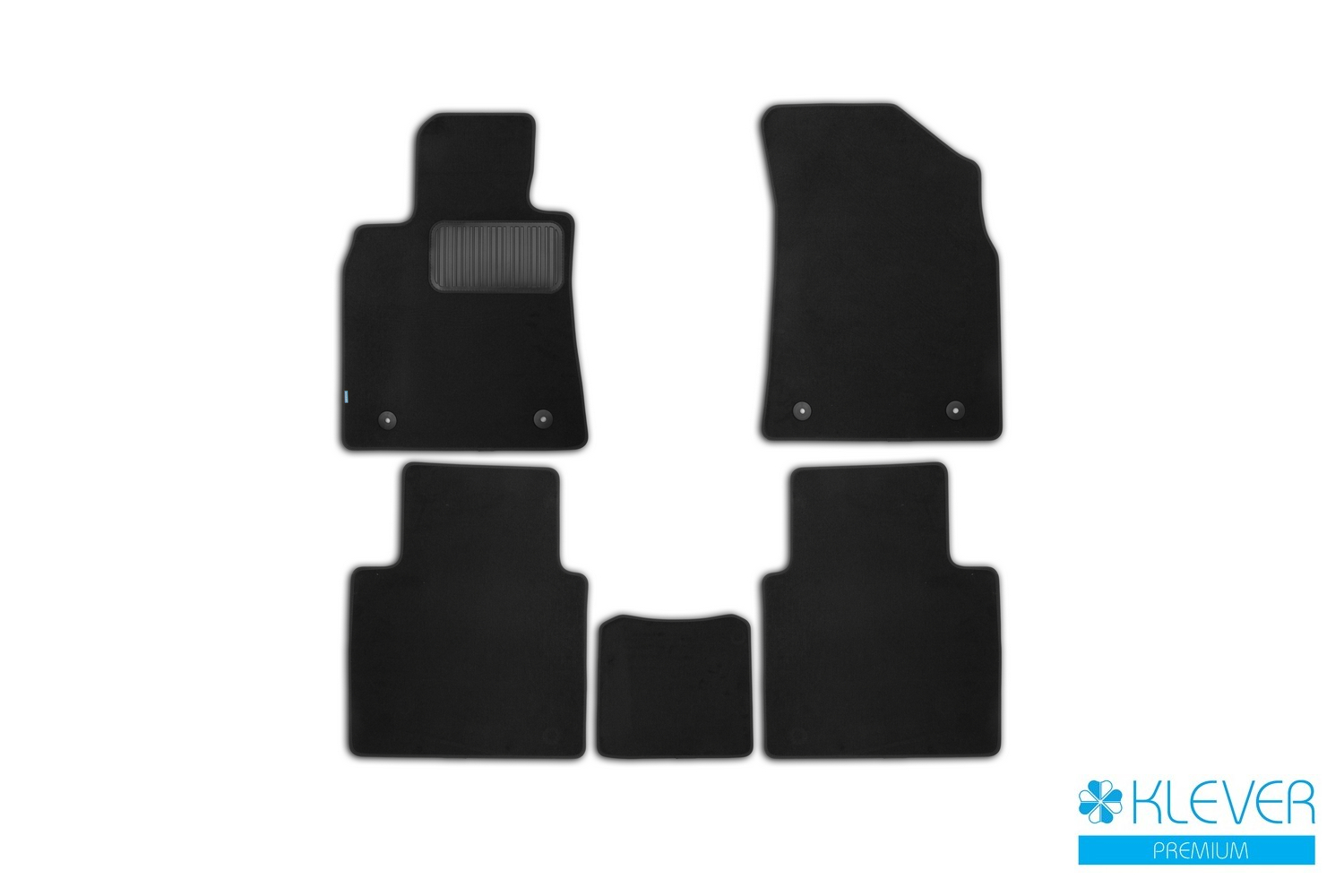

Коврики в салон Klever Premium для GEELY GC9 2016, 5 шт. текстиль