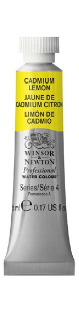 

Акварель Winsor&Newton Professional кадмий лимонный 5 мл, Желтый, Professional