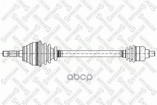 

Привод правый Stellox 1581028SX