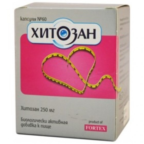 Хитозан Fortex 340 мг №60