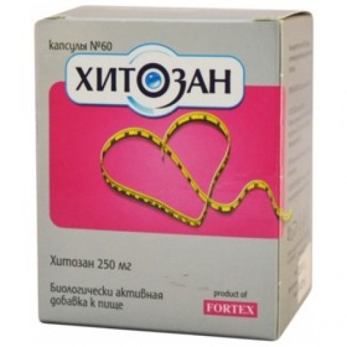 фото Хитозан fortex 340 мг №60