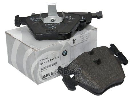 

Тормозные колодки дисковые BMW 34116761278