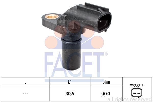 

Датчик автомобильный Facet 9.0522