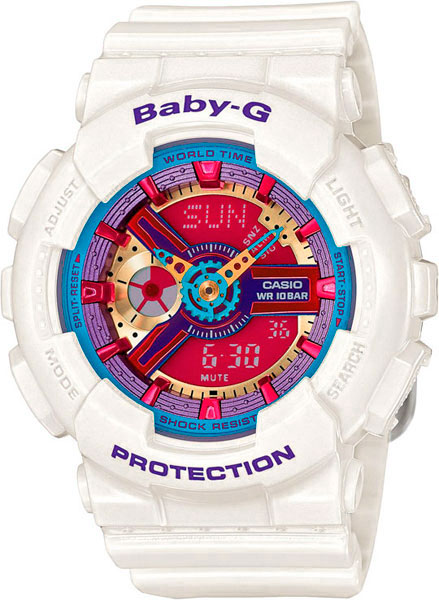 фото Наручные часы кварцевые женские casio baby-g ba-112-7a