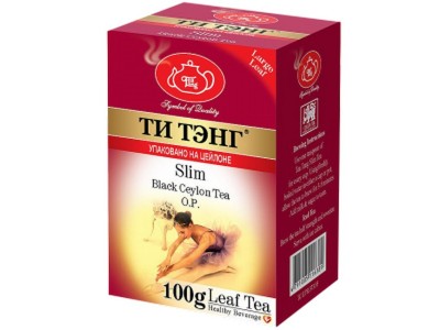 Чай весовой черный Ти Тэнг Slim O.P. 100 г