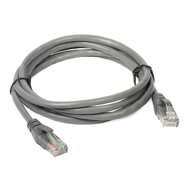 фото Кабель aopen rj45-rj45, m-m 3м grey (anp511-3m)