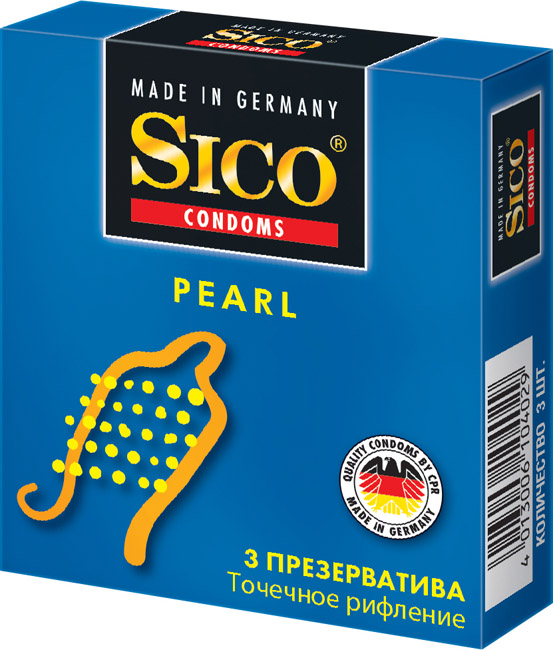 Купить Презервативы Sico Pearl 3 шт.