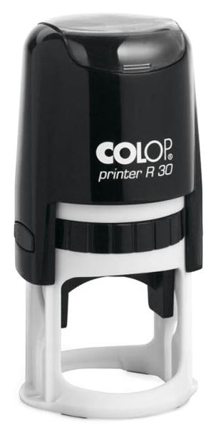 фото Оснастка для печати colop printer r30 cover. диаметр оттиска: 30 мм. цвет корпуса: черный