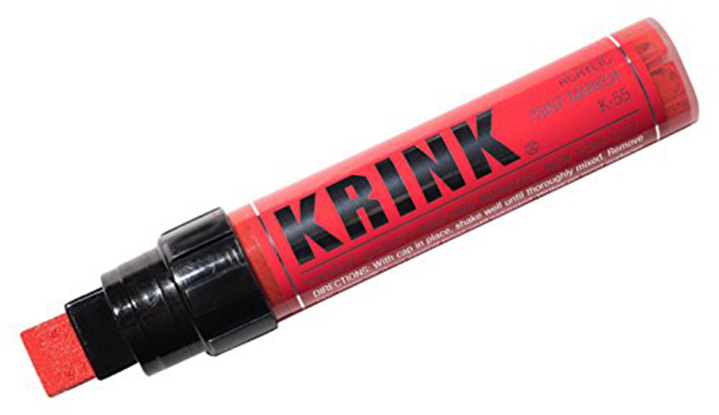 

Флуорисцентный маркер Krink K-55 15мм 40мл красный, K-55 Красный