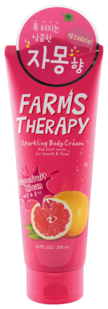 Крем для тела Farms Therapy Грейпфрут 200 мл