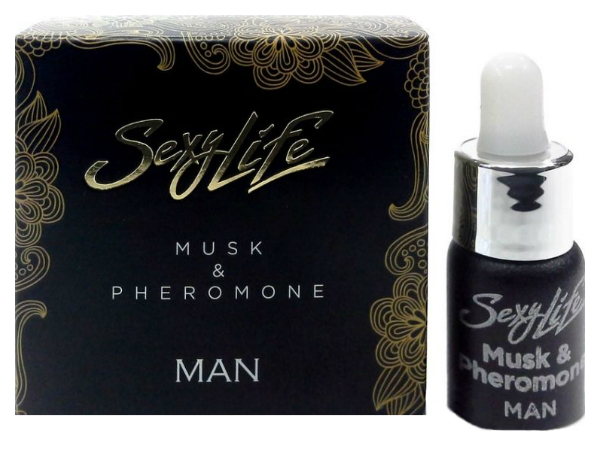 фото Мужские духи с феромонами парфюм престиж sexy life musk pheromone 5 мл