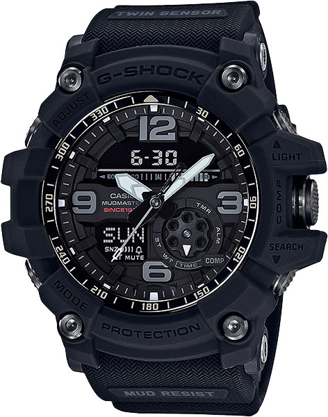 фото Японские наручные часы casio g-shock gg-1035a-1a с хронографом