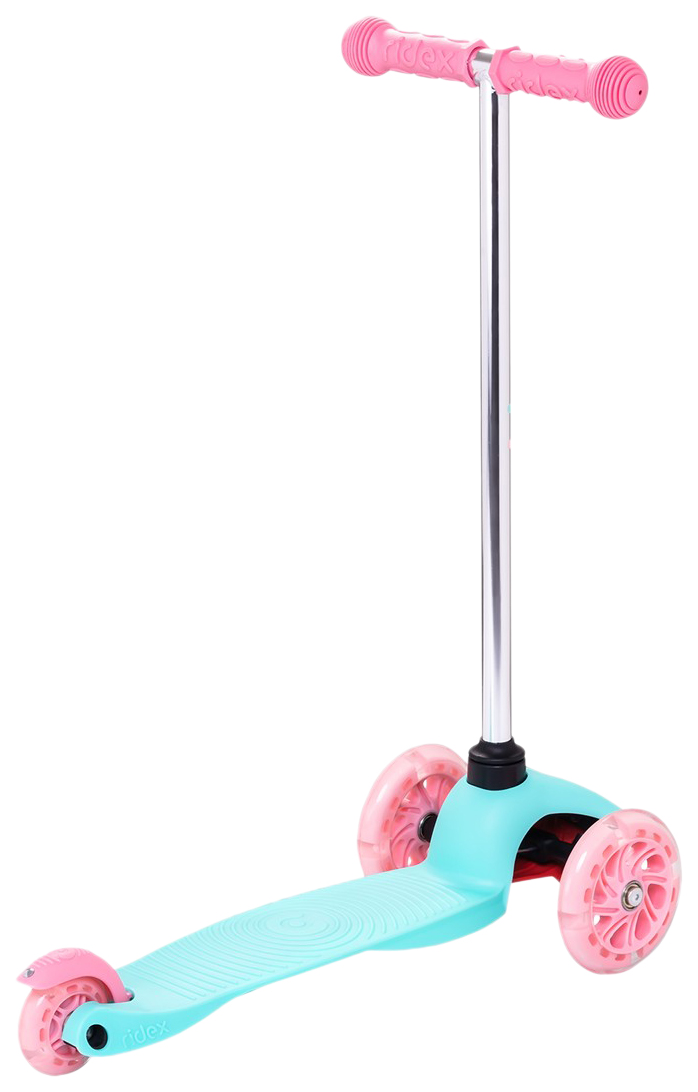 

Самокат 3-колесный Ridex Zippy 2.0 3D 120/80 мм Мятный