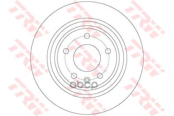 фото Тормозной диск trw/lucas для df6363