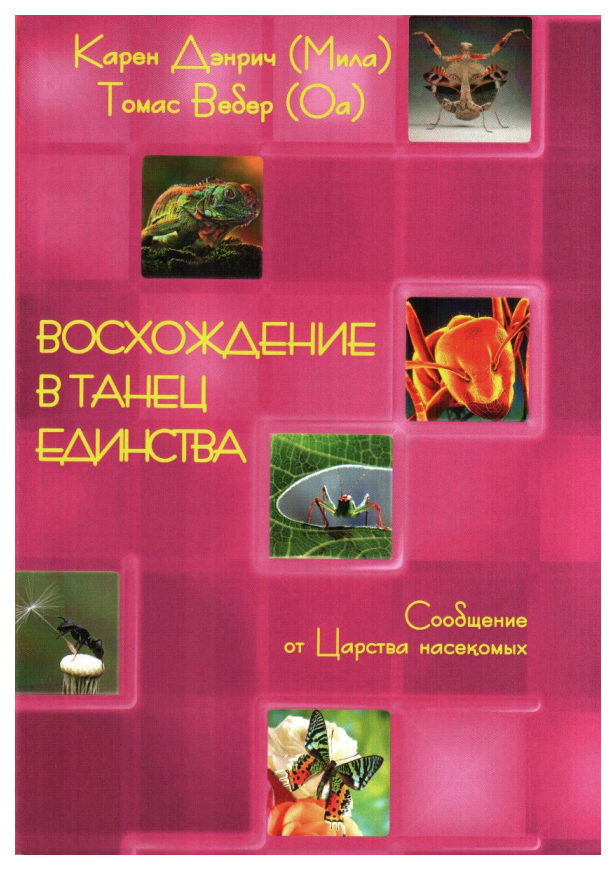 фото Книга восхождение в танец единства. сообщение от царства насекомых велигор