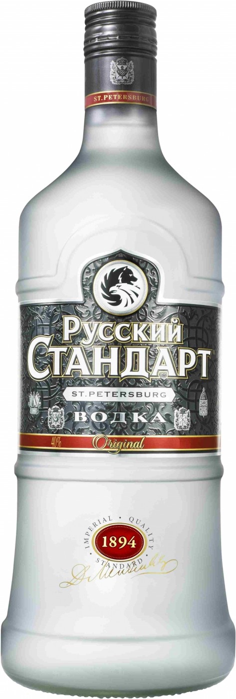 

Водка Русский Стандарт, Original, 40 %, 3000 мл