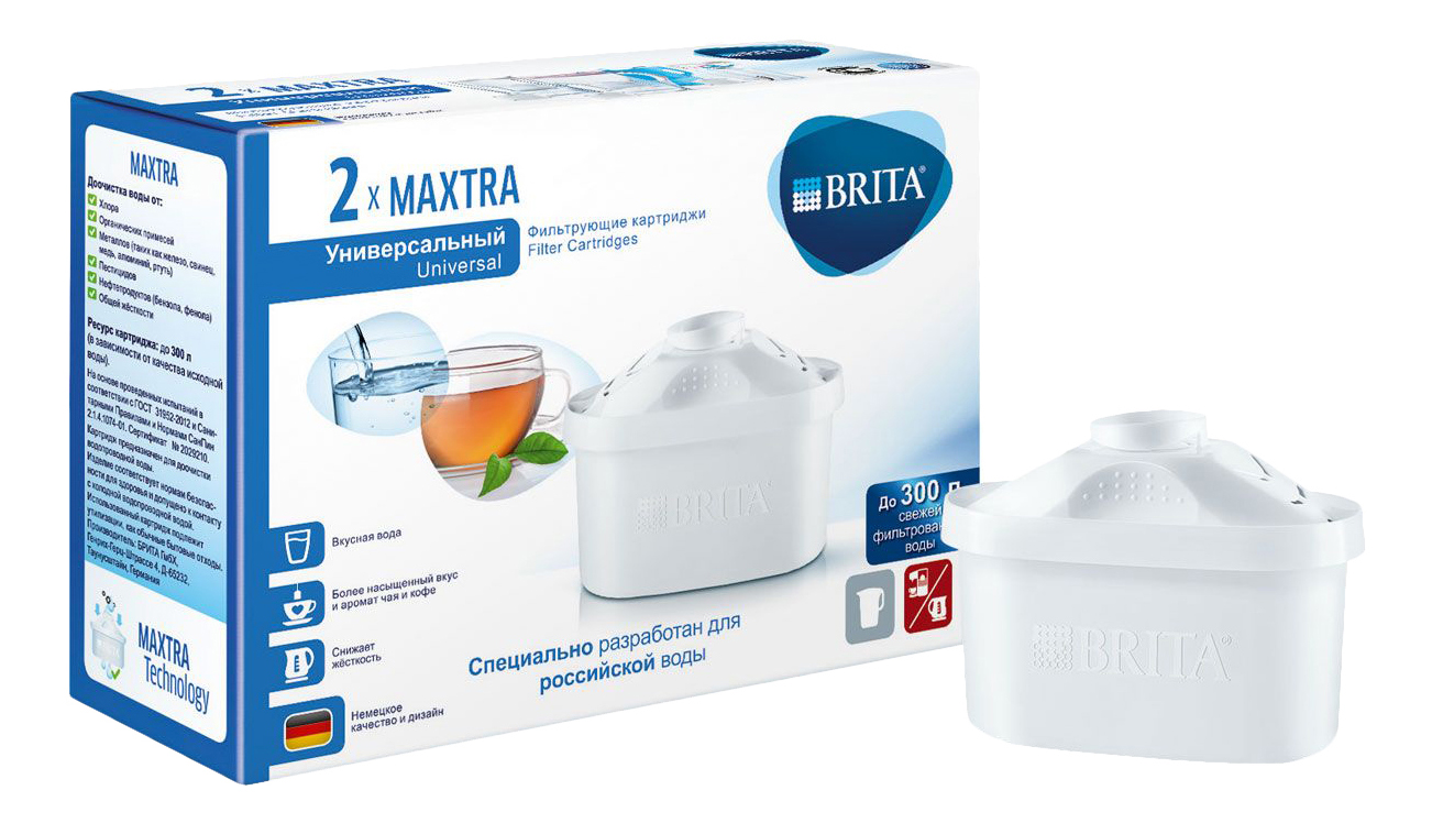 фото Картриджи brita maxtra 2 universal, 1022098, 2 шт