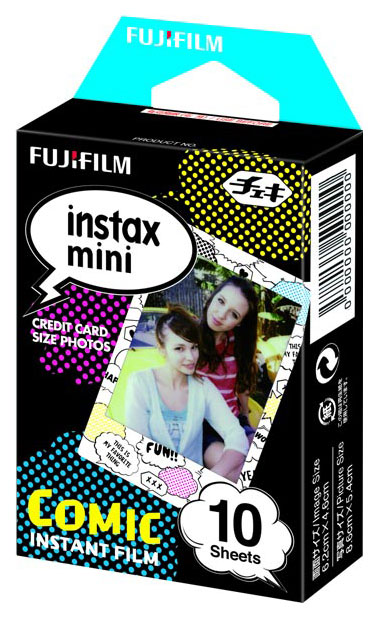 фото Картридж для фотоаппарата fujifilm colorfilm instax mini comic ww1 10/pk
