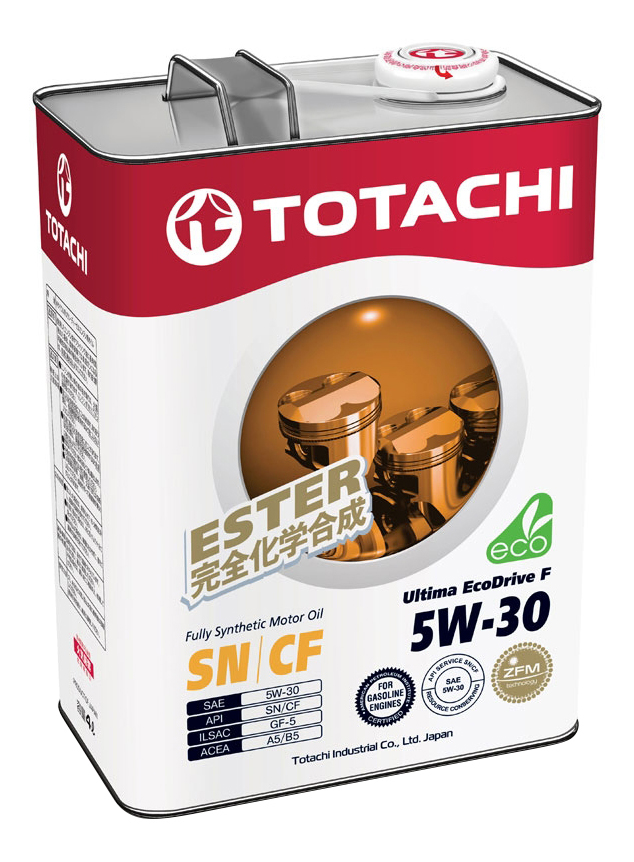 Моторное масло Totachi Ultima EcoDrive F Fully Synthetic SN/CF 5W30 4 л