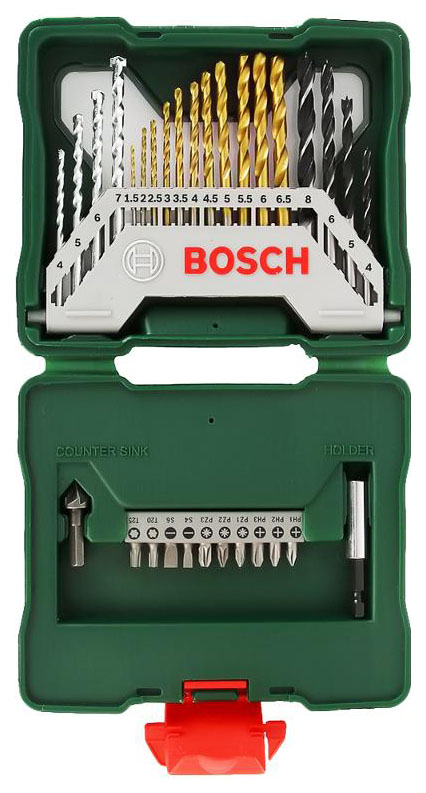 фото Набор бит и сверел bosch x-line-33 55200054