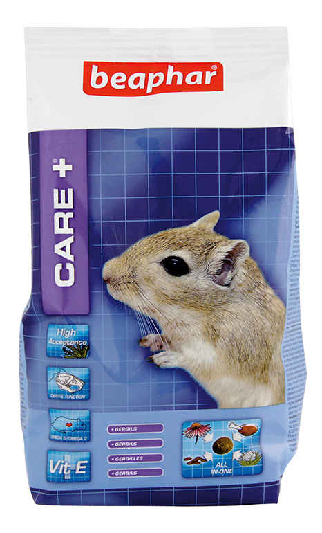 

Корм для песчанок Beaphar Care + 0.25 кг 1 шт, корм для грызунов, 250г
