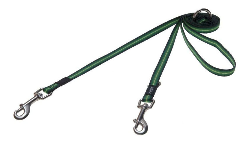 

Поводок перестежка для собак Rogz Pavement Special S-11мм 2 м, Зеленый HLM10A, Pavement Special