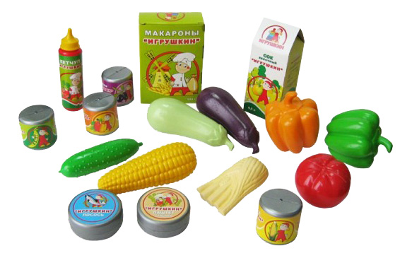 Набор продуктов игрушечный Пластмастер Скатерть самобранка