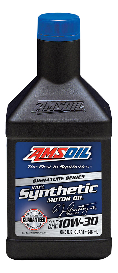 фото Моторное масло amsoil signature series synthetic motor oil atmqt 10w30 0,946 л