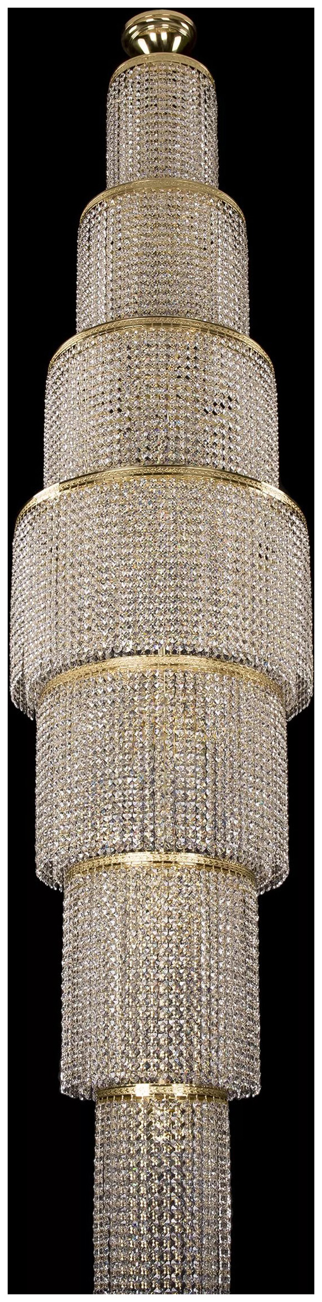 фото Люстра потолочная bohemia ivele crystal 2171/50-220/g