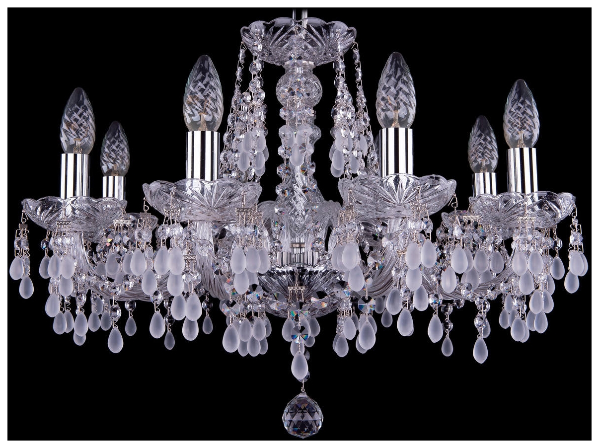 фото Люстра подвесная bohemia ivele crystal 1410/6/160/ni/v0300