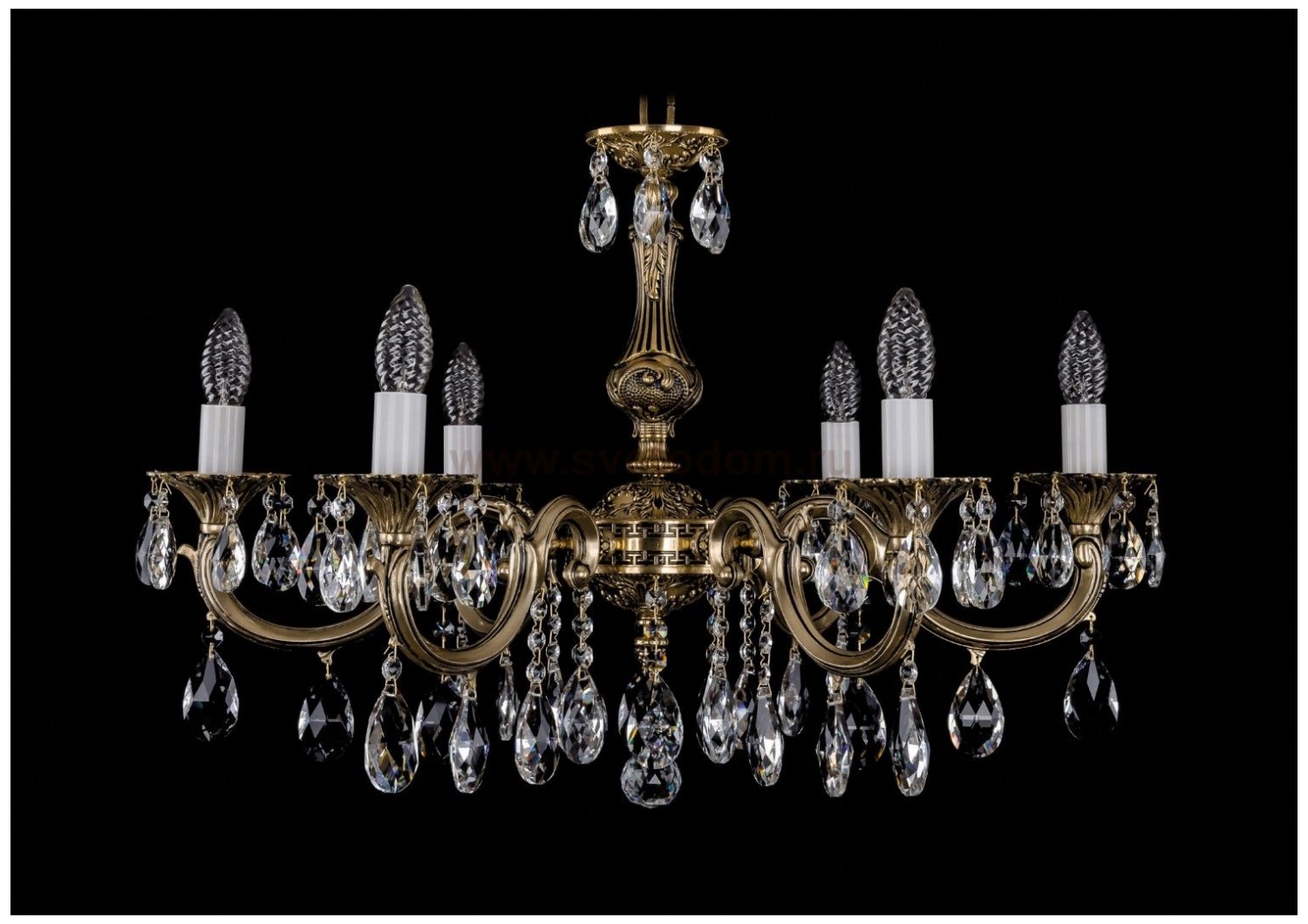 

Люстра подвесная Bohemia Ivele Crystal 1702/6/265/A/GB, 1702/6/265/A/GB