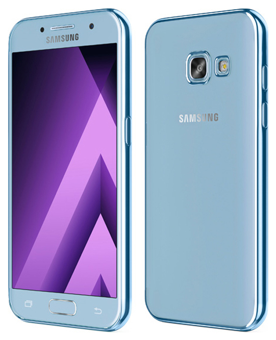 фото Чехол takeit для samsung galaxy a5 (2017), metal slim, blue