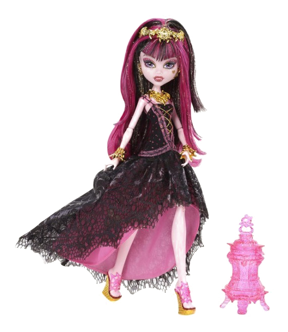 

Коллекционная кукла Monster High Дракулаура 13 желаний, дракулаура 13 желаний